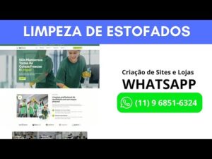 TEMPLATE ELEMENTOR LIMPEZA DE ESTOFADOS – CRIAÇÃO DE SITES EMPRESA DE LIMPEZA