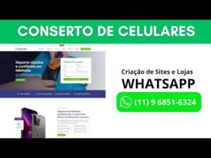 TEMPLATE ELEMENTOR PARA CONSERTO DE CELULARES