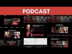 TEMPLATE ELEMENTOR SITE DE PODCAST – CRIAÇÃO DE SITES PARA PODCAST