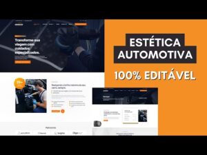 Template Profissional para Site de Estética Automotiva: A Solução Ideal