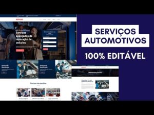 Template Elementor para Serviços Automotivos: Crie um Site Profissional Rápido