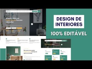 Template Elementor para Design de Interiores: Crie um Site Sofisticado para Seu Negócio